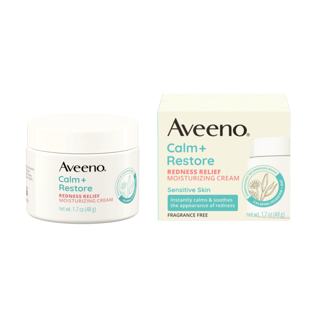 Aveeno - Calm + Restore™  Redness Relief Moisturizing Cream - 48g