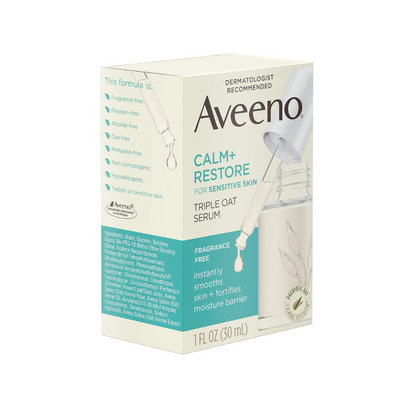 Aveeno - Calm + Restore™ Triple Oat Serum, For Sensitive Skin 30ML