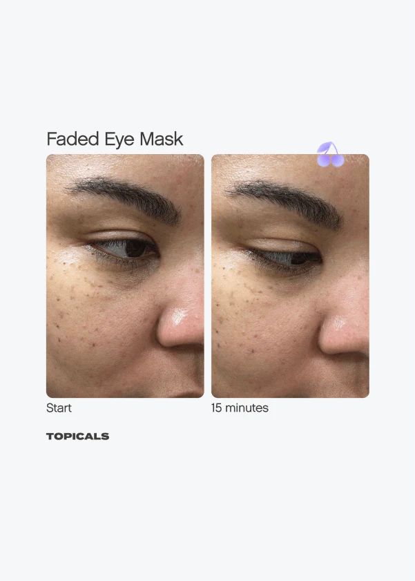 Topicals - Faded Under Eye Masks - Brightening Eye Masks 6 Pairs