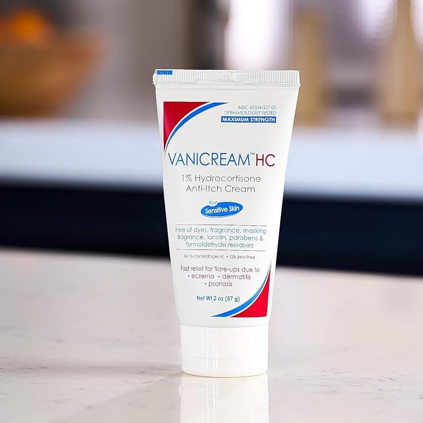 Vanicream - 1% Hydrocortisone Anti-Itch Cream - 57g