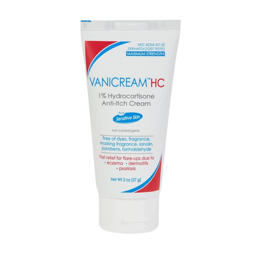 Vanicream - 1% Hydrocortisone Anti-Itch Cream - 57g